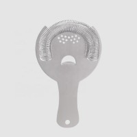 Creation stainless steel bar cocktail strainer