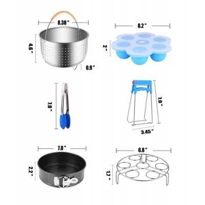 Accessories for instant-pot--Silicone Egg Bites Molds Baby Food Freezer Ice Tray with Lids