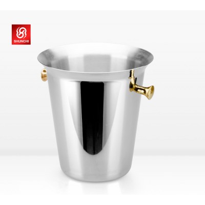 Bucket of stainless steel for Beer champagne alcohol products cooling