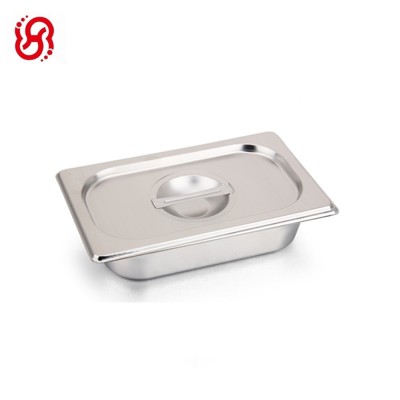 Food Gn pan with 0.7 and 1.0mm thickness Stainless Steel Anti-Jam Steam Table Pan