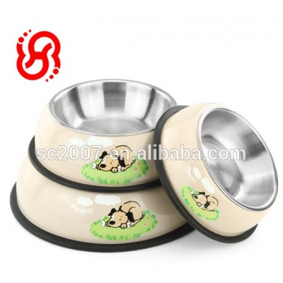 Portable Travel Stainless Steel Dog Water Bowl